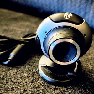 Microsoft Charcoal Gray Webcam